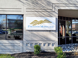 Freedom Mortgage Pan Sign